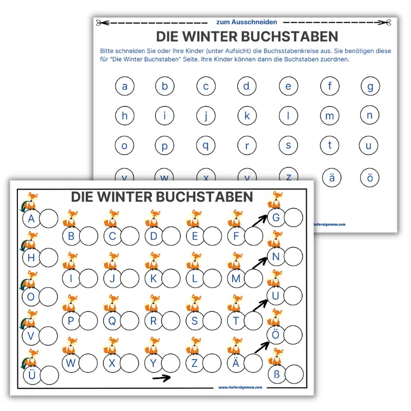 Winter ABC's.