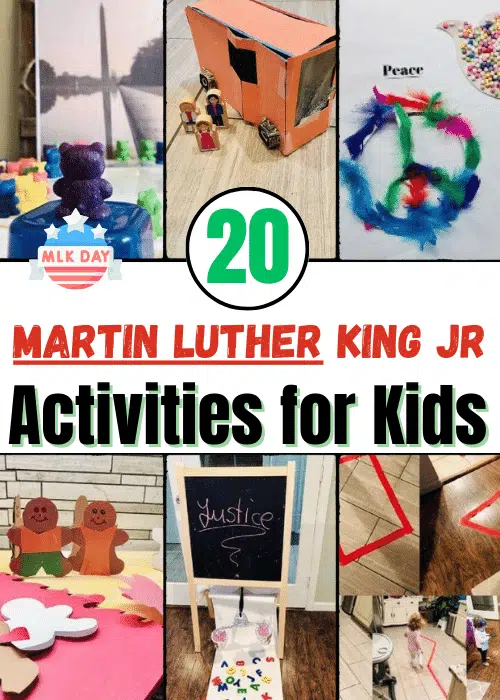 Martin Luther King Jr Activities for Kids.