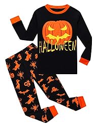 Pumpkin-themed Hallowen Pjs.