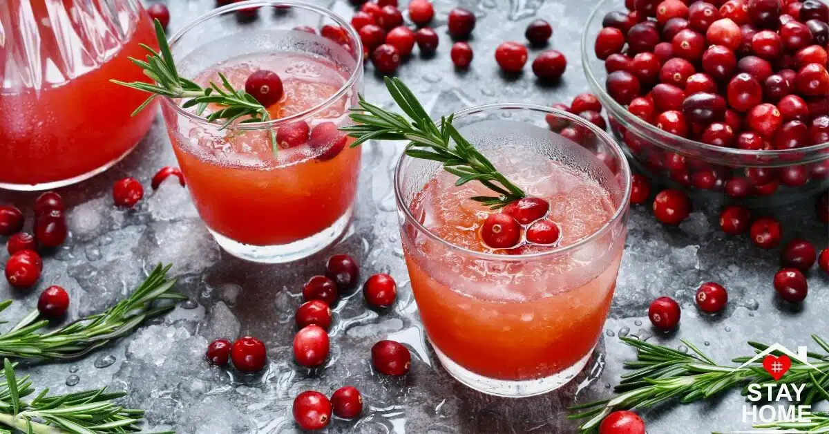 No Fuss Cranberry Orange Coolers.