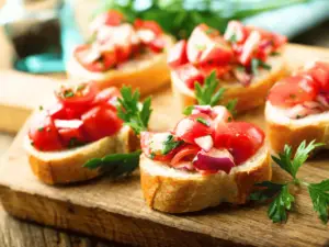 Frugal Bruschetta Recipe.
