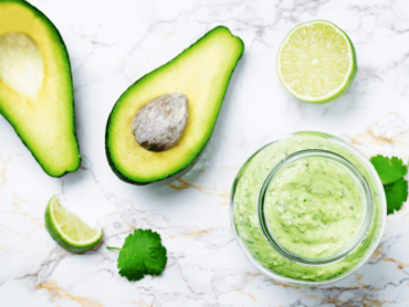 Greek yogurt avocado cilantro lime dressing.