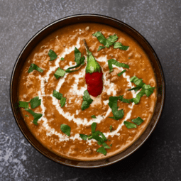 Spicy Dal Makhani.