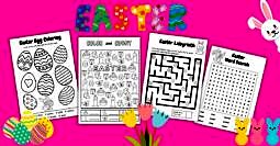 Free Easter Printables For Kids.