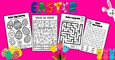 Free Easter Printables For Kids.