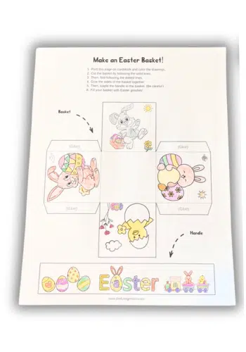 Basket printable.