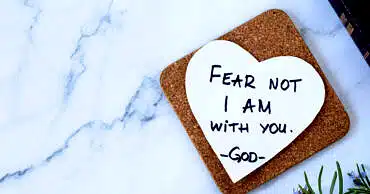 "Fear Not I AM With You -God. 50 Bible Verses for kids for back-to-school.