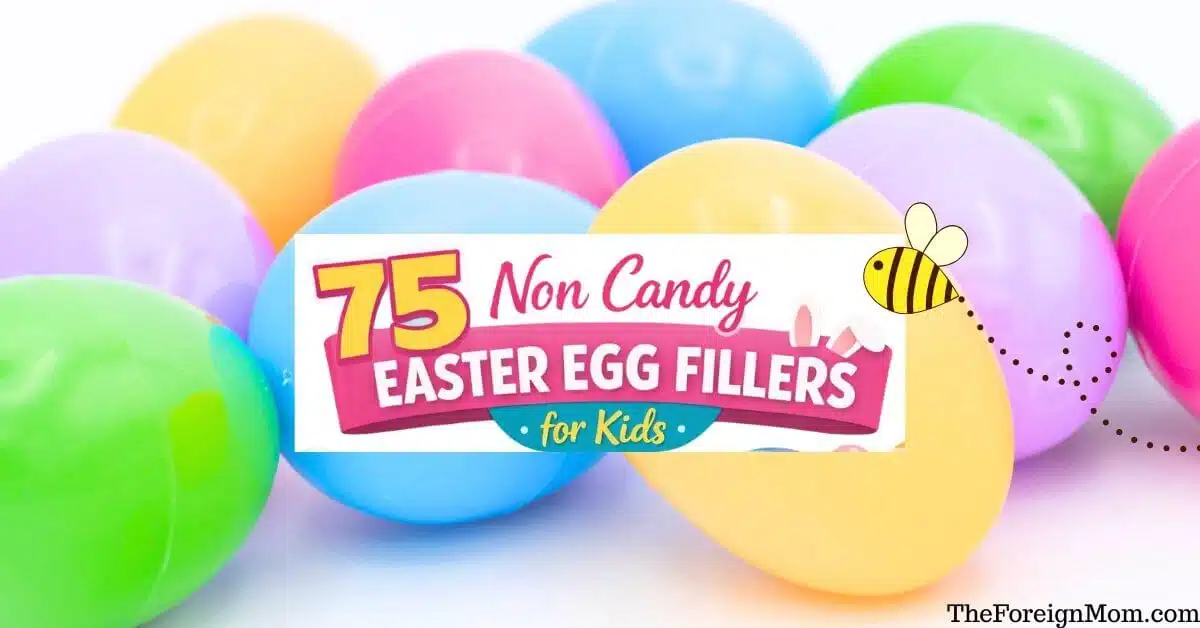 75 Non Candy Easter Egg Fillers For Kids (No Junk Ideas!)