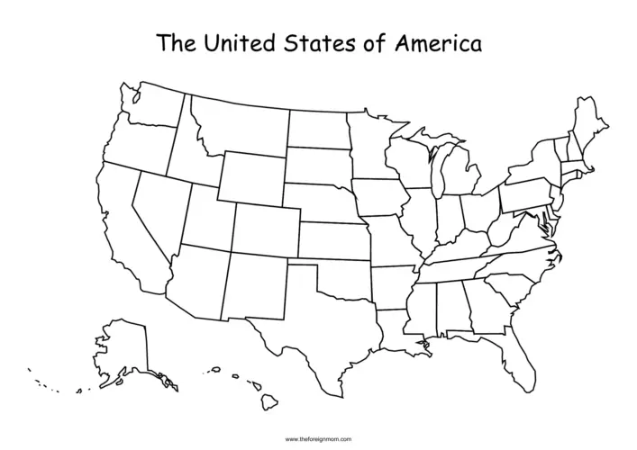 Exploring The United States: The #1 Fun + FREE Blank Map of USA Worksheet!