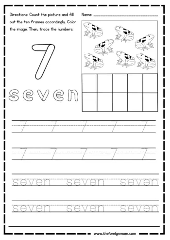 Get Your Kids Ready For Math: FREE Preschool Number Tracing Worksheets.