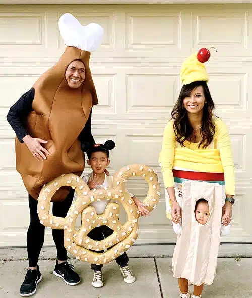 Favorite Disney Snacks Family Halloween Costume.