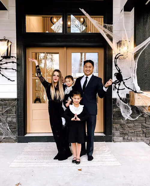 The Adams Family Family Halloween Costume.