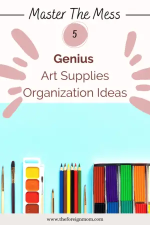10 Art Supply Storage Ideas